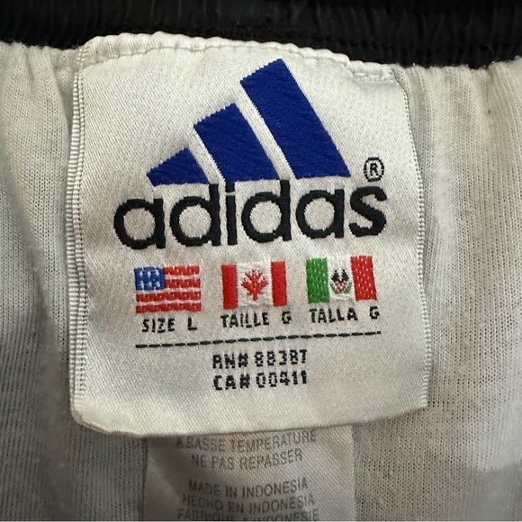 Adidas Vintage Windbreaker Sweatpants Size Large - Picture 7 of 11